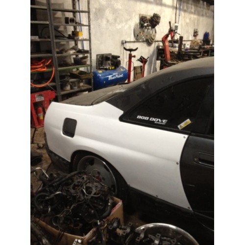 Nissan Skyline R33 Gtr Frp Full Rear Quarter Panels For Gts