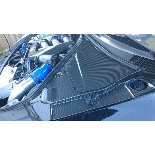 Nissan R35 GTR Carbon Engine Compartment Cover Set