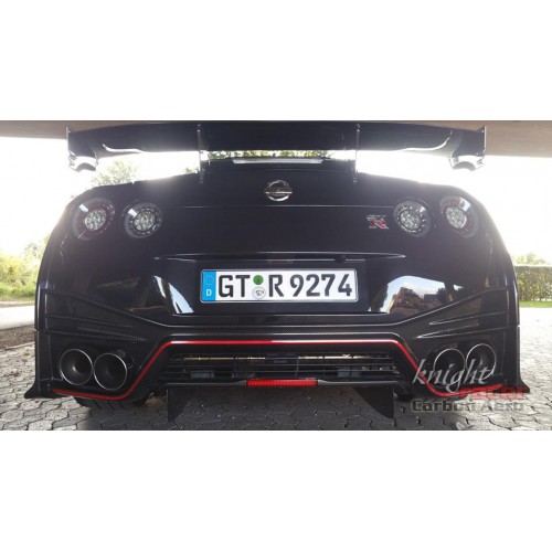 Nissan R35 GTR KR Full LED 2015 style Tail Lamps SMOKED BLACK