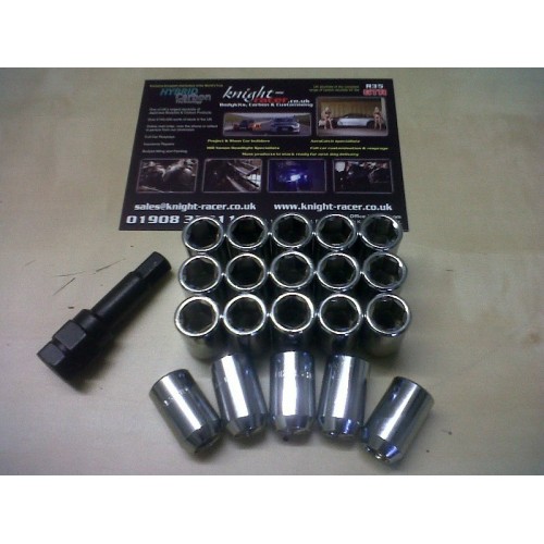 HEX Internal Drive Wheel Nuts 12x1.5mm pitch