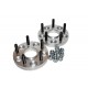 Hub Centric Bolt On Wheel Spacers