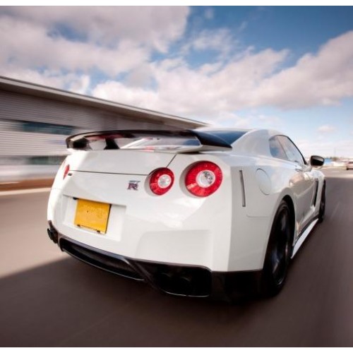 Nissan R35 Gtr Kr Oem Hybrid Carbon Rear Spoiler Full Set