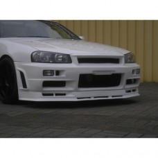 Nissan Skyline R34 GTT East Bear Spec 2 Front Bumper with Splitter - NEW IMPROVED!