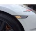 Nissan R35 GTR KR CLEAR Front LED Side Indicators with DRL light