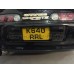 Toyota Supra MKIV Carbon Number Plate Surrounds / Garnish