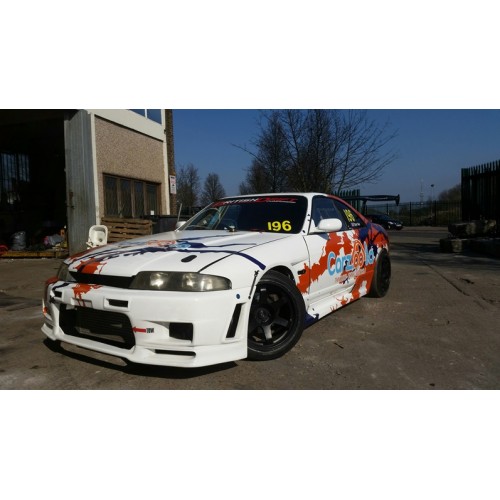 R33 Gtr Style Front Bumper For Nissan Skyline R33 Gts Gtst Spec 1 Body Exterior Styling Car Tuning Styling