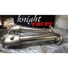 Nissan R35 GTR KR 76mm Downpipes with CAST Ends (3")