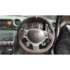 Nissan R35 GTR KR Re-Profiled Alcantara Steering Wheel 2009-2016