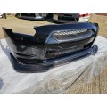 Nissan R35 GTR TS 2 Carbon Front Splitter with brake cooling vents (2009-16)