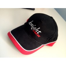 Knight Racer Red and Black Racing Cap