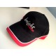 Knight Racer Red and Black Racing Cap