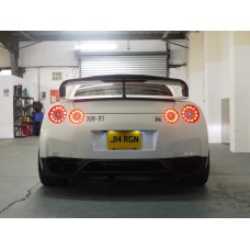 Nissan R35 GTR Carbon Spoiler Raisers